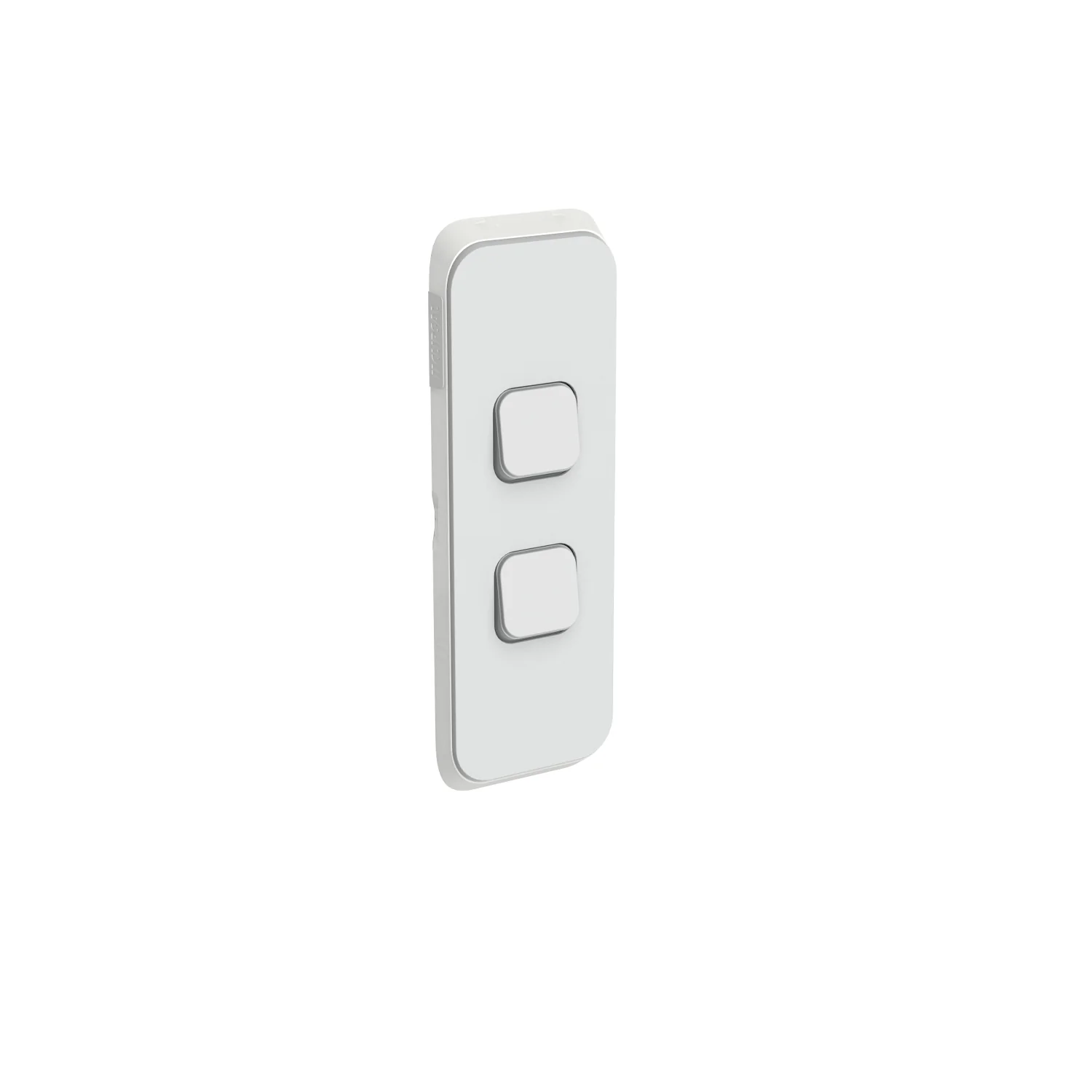 Clipsal Iconic 2 Gang Architrave Cover Plate Only, Available in 3 Colours - Image 2