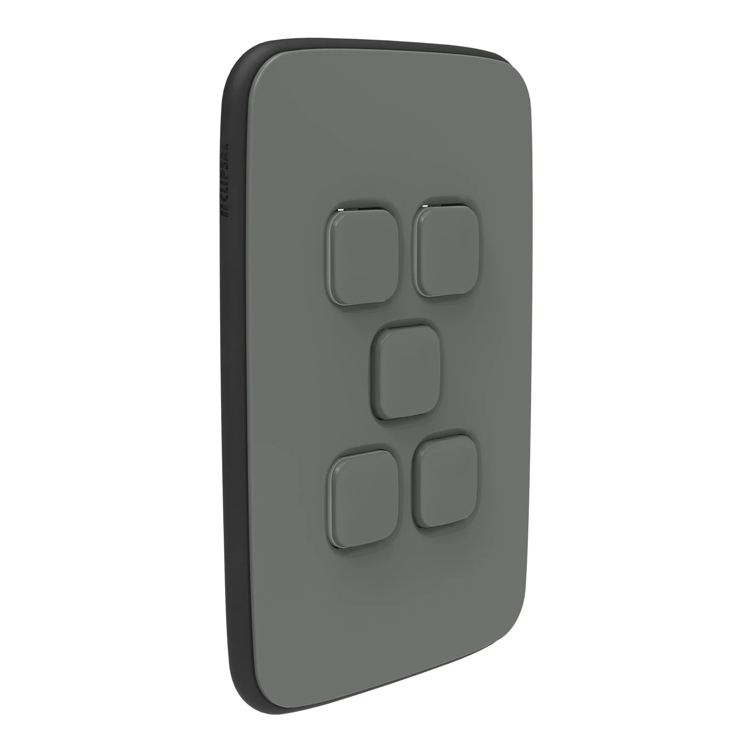 Clipsal Iconic Essence 5 Gang Cover Plate Only, Available in 2 Colours - Image 2