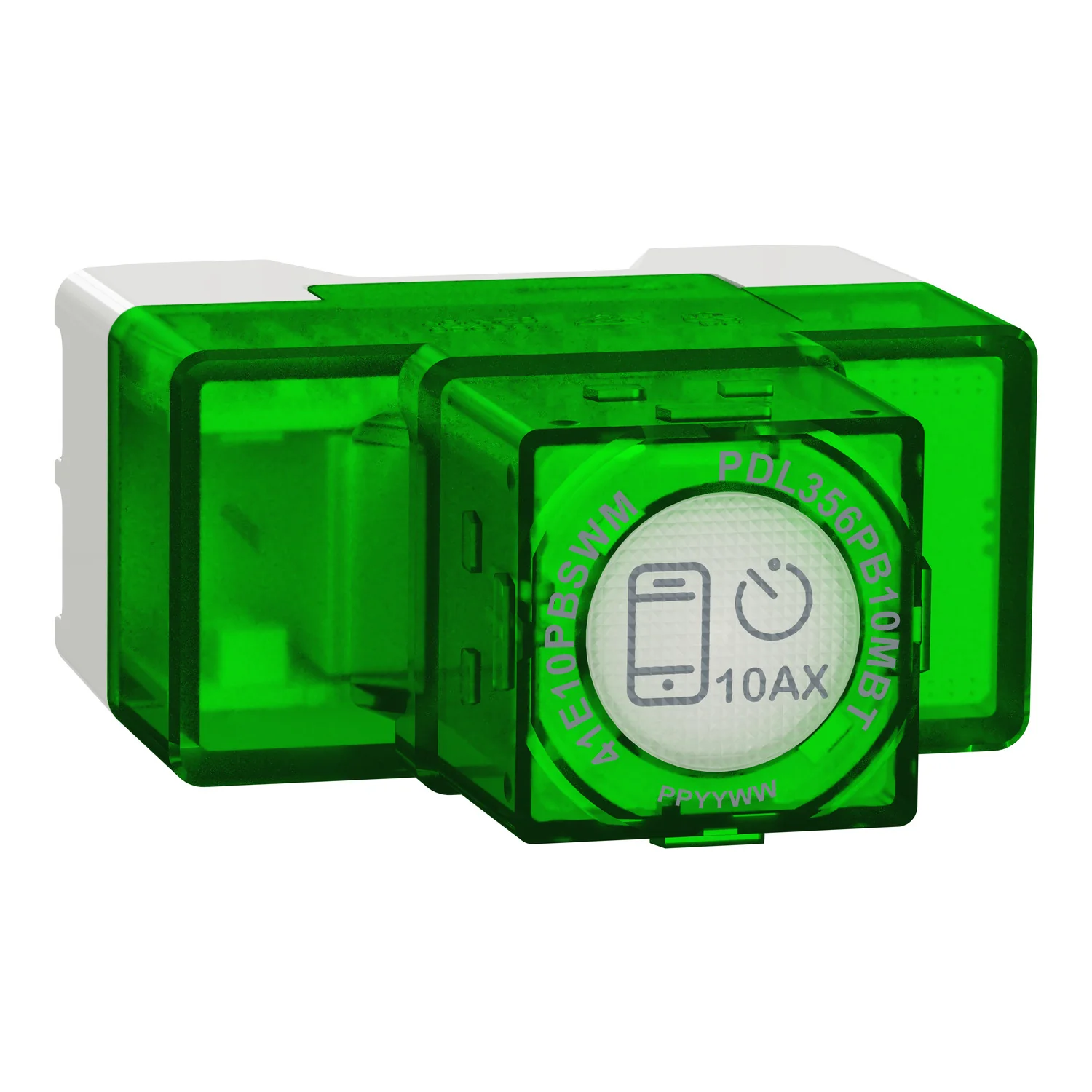 Clipsal Iconic Wiser Push Button Switch 10a Bluetooth