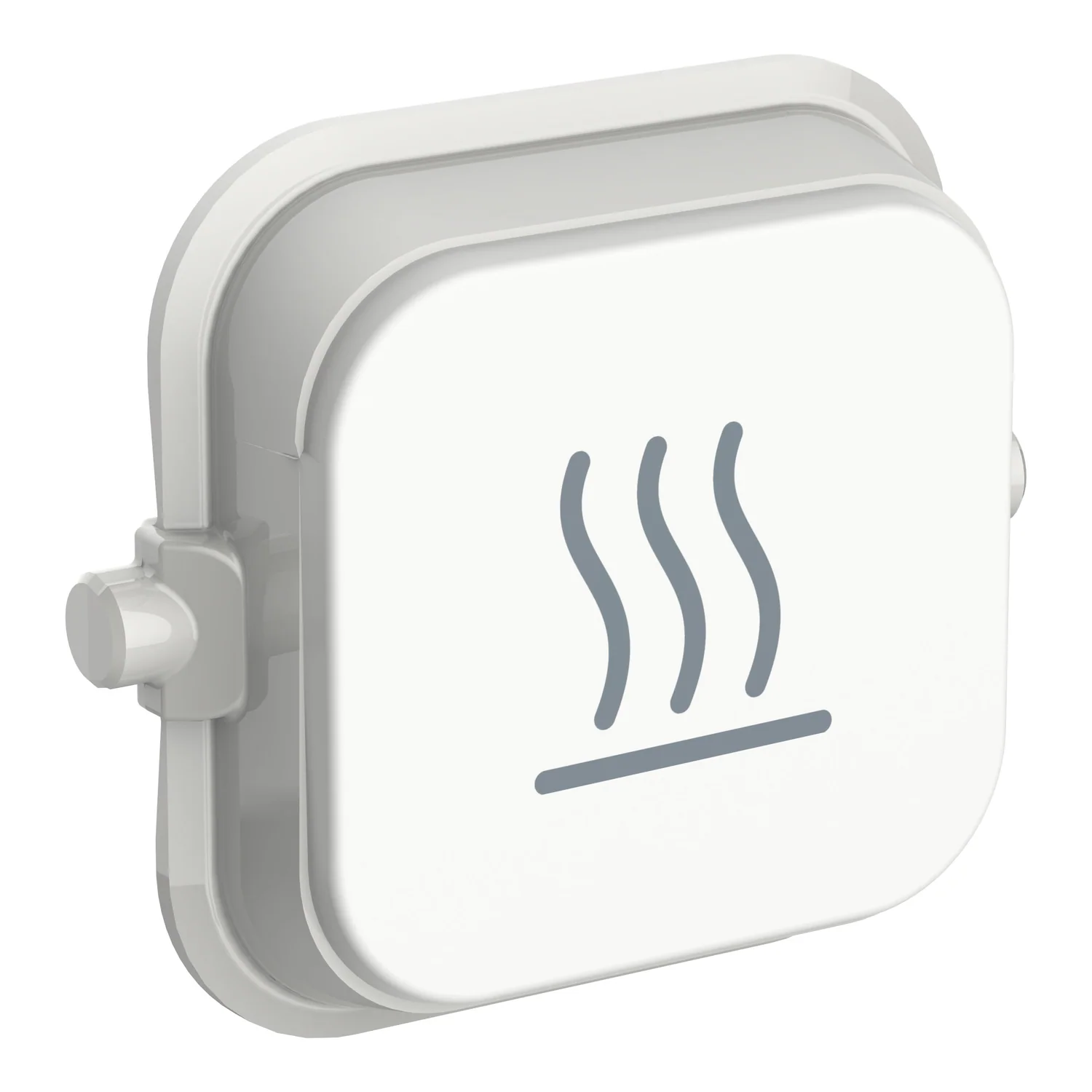 Clipsal Iconic Vivid White Pictogram Rocker Cover, Available in 16 Styles