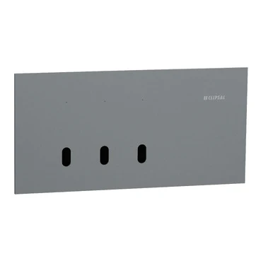 Clipsal Solis T 3 Gang Grid Plate With Cover Frame Platinum