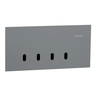 Clipsal Solis T 4 Gang Grid Plate With Cover Frame Platinum