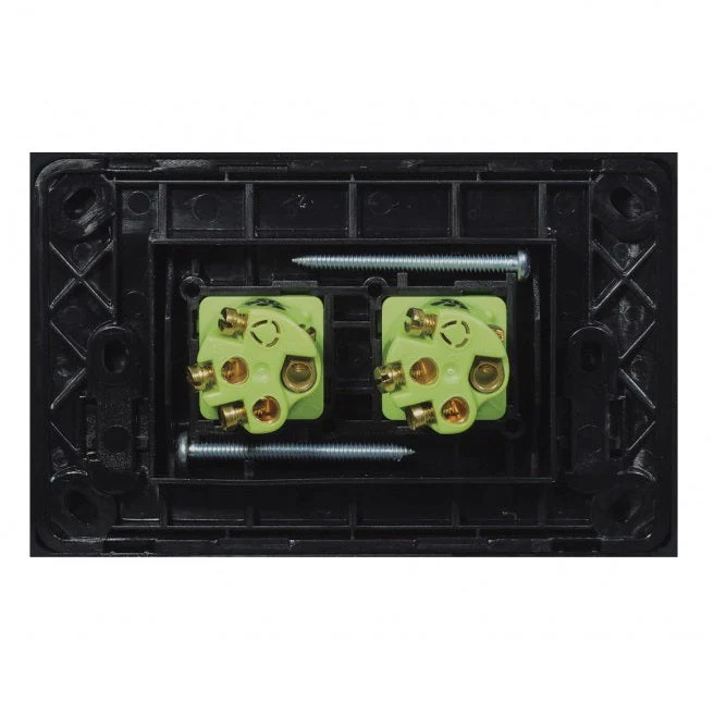 Clouded Leopard Horizontal 2 Gang Switch, Available in 2 Colours - Image 4