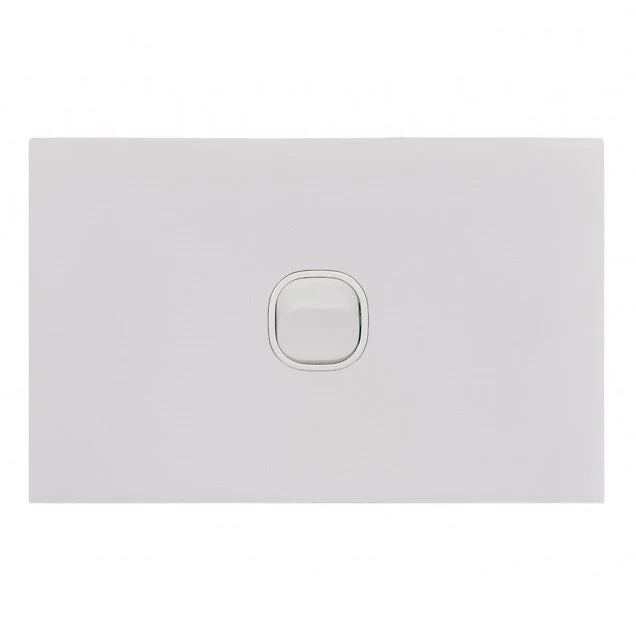 Clouded Leopard Horizontal 1 Gang Switch, Available in 2 Colours