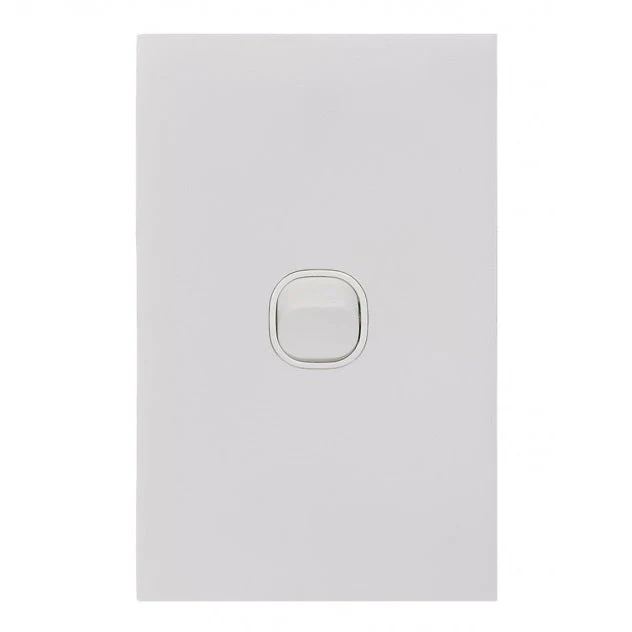 Clouded Leopard Vertical 1 Gang Switch, Available in 2 Colours