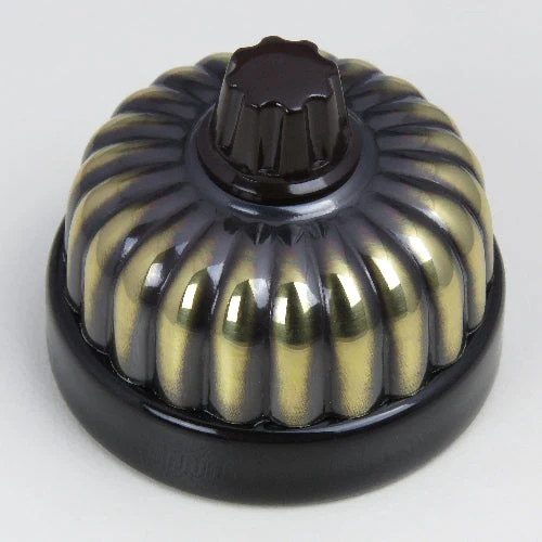 Classic 20 Series Plate With Universal Dimmer With Fluted Cover And Porcelain Base - Image 4