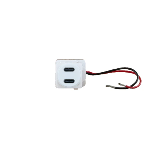 Legrand Excel Life USB Charger Mechanism Type C+C 3a, Available in 3 Colours