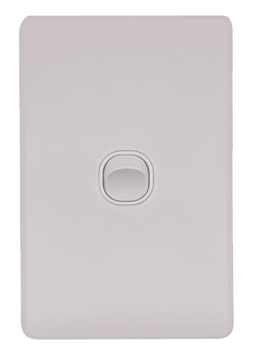 Flat Cat Slimline 1 Gang Complete Switch, Available in 4 Colours - Image 4