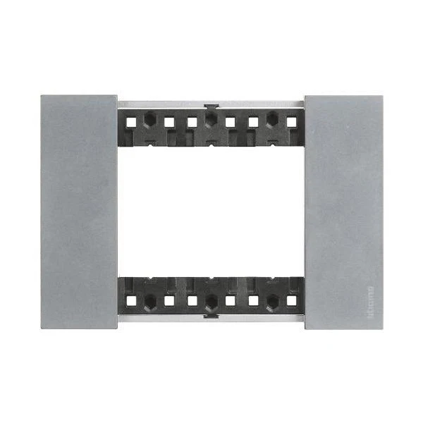 Legrand Bticino Living Now 3 Module Frame Metal Cover Plate, Available in 4 Colours