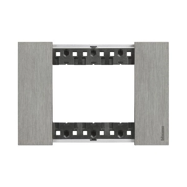 Legrand Bticino Living Now 3 Module Frame Metal Cover Plate, Available in 4 Colours - Image 3