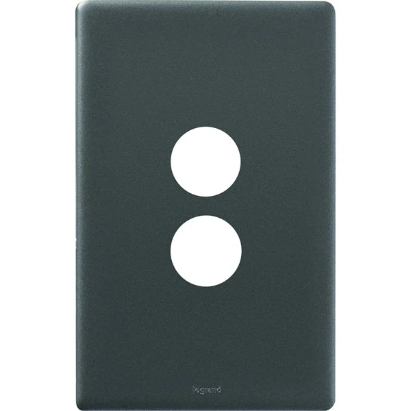 Legrand Excel Life 2 Gang Cover Plate Only, Available in 4 Colours