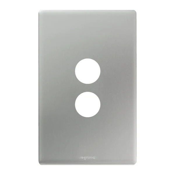 Legrand Excel Life 2 Gang Cover Plate Only, Available in 4 Colours - Image 3
