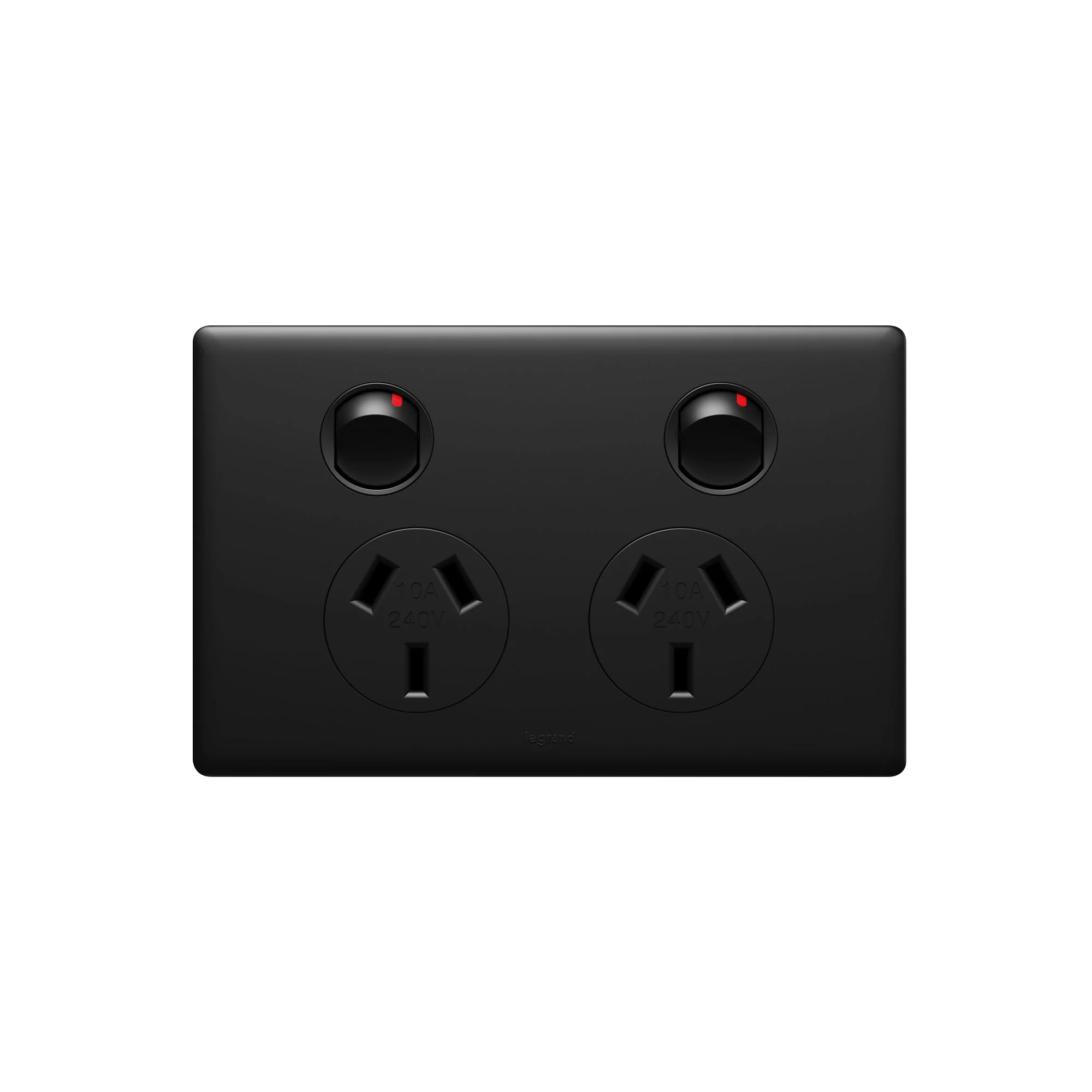 Legrand Excel Life Double Powerpoint 10a, Available in 5 Colours - Image 2