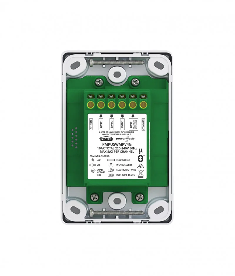 Powermesh 4 Button Multi Purpose Switch Vertical - Image 5