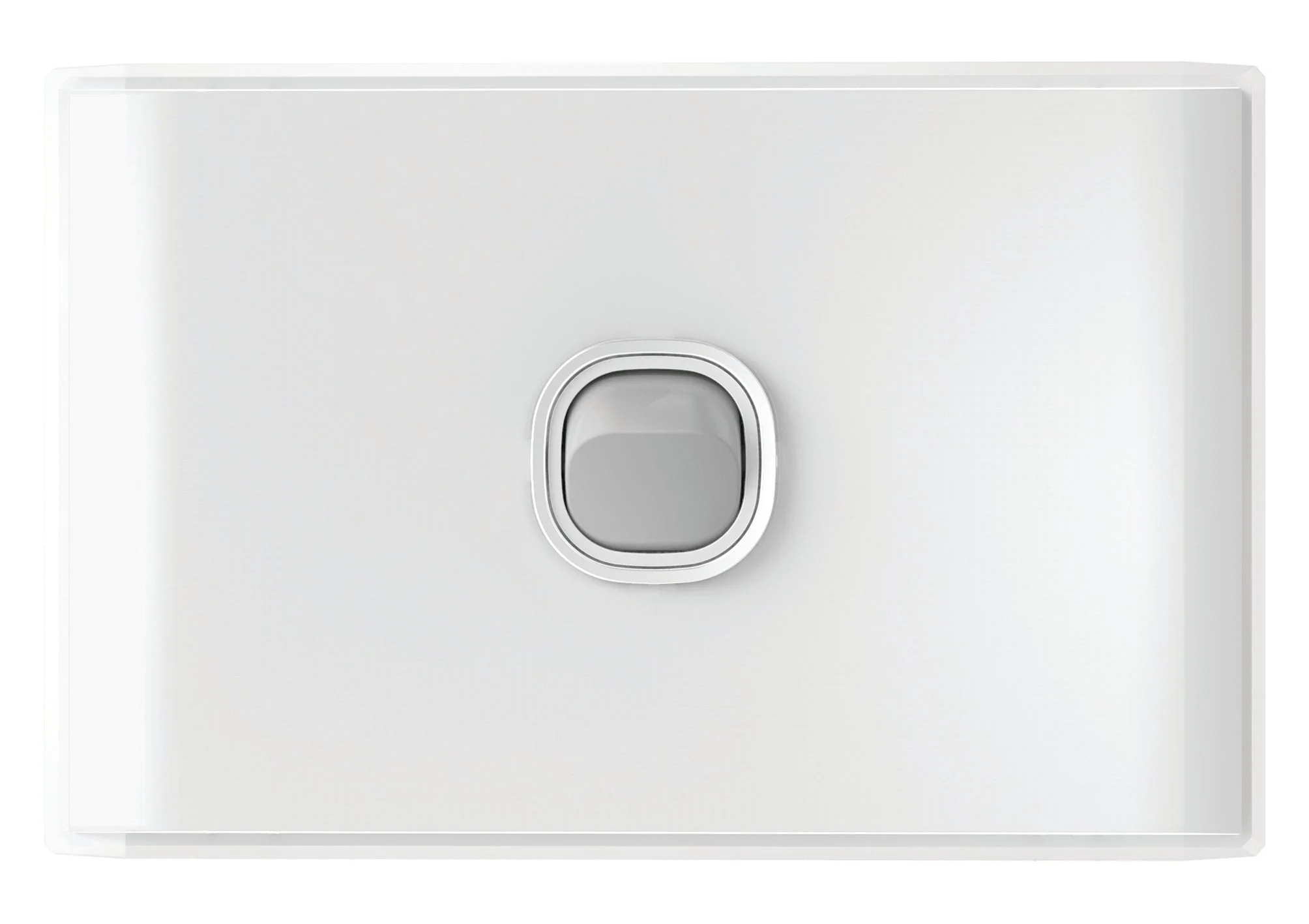 Snow Leopard 1 Gang Horizontal Switch, Available in 4 Colours - Image 2