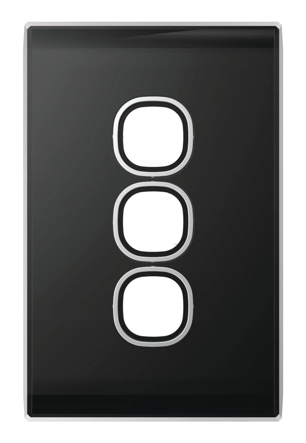 Snow Leopard 3 Gang Grid & Plate, Available in 2 Colours