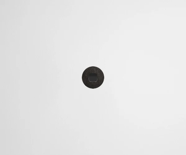 ZETR 48 Round Carbon 1 Gang Switch Grid H Shape Faceplate, Available in 7 Colours - Image 4